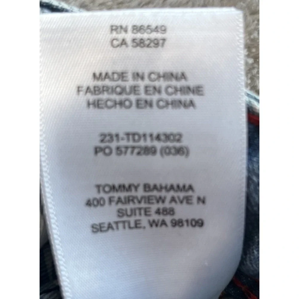 Men's TOMMY BAHAMA Jeans Cotton Blend Zip Fly Size 32 x 32